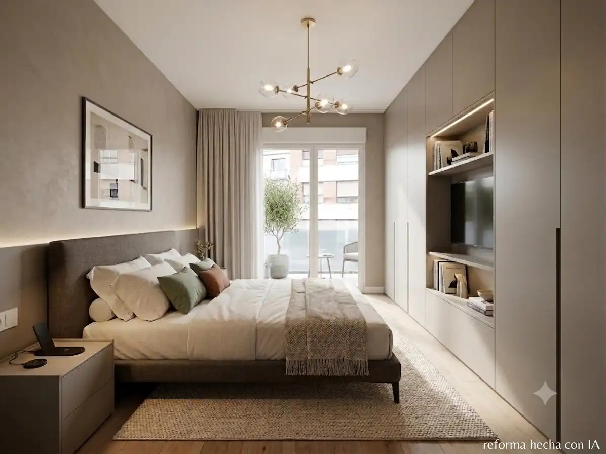 Bedroom of Flat for sale in Barakaldo   with Heating and Balcony