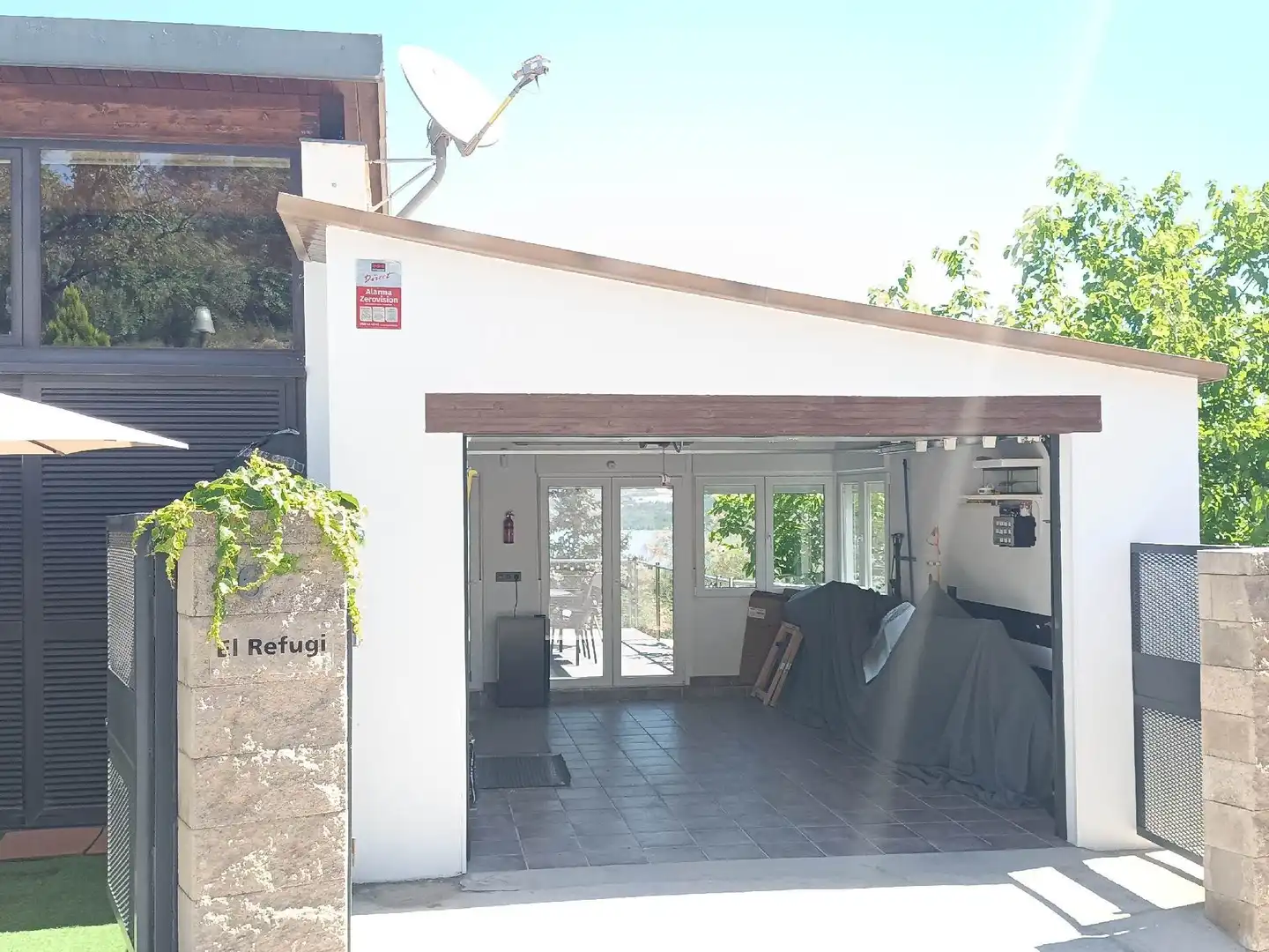 Terraza de Casa o chalet en venta en La Puebla de Castro con Aire acondicionado, Calefacción y Jardín privado