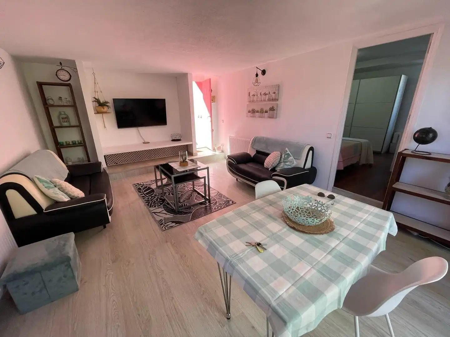 Bedroom of Apartments for sale in Calpe / Calp  with Air Conditioner and Community pool