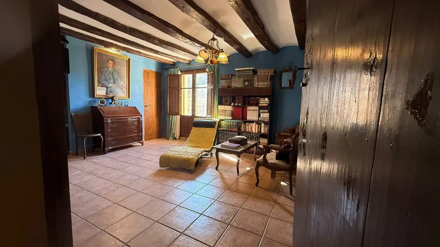 Sala de estar de Casa o chalet en venta en Castellote con Terraza y Trastero