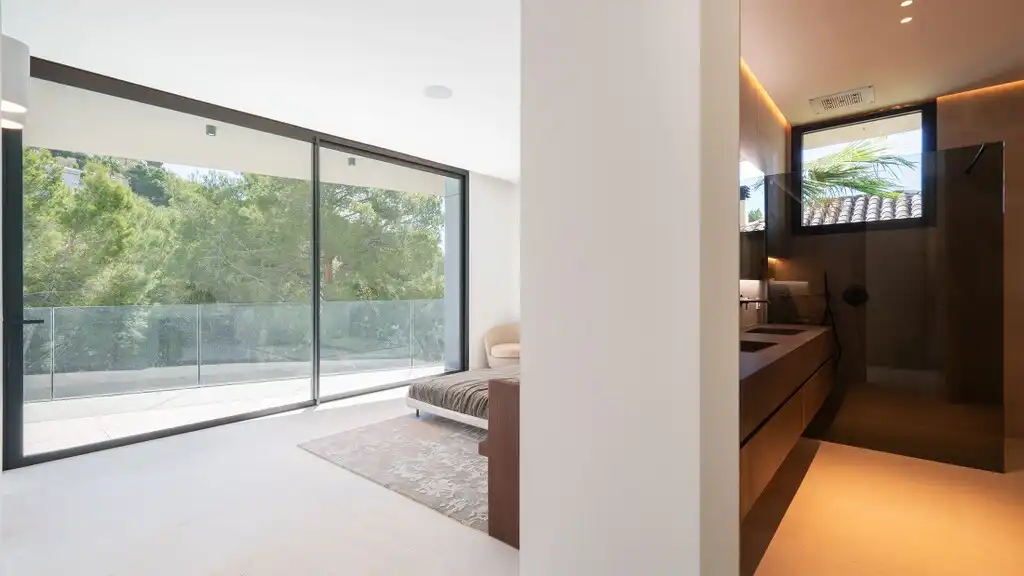 Sala de estar de Casa o chalet en venta en Calvià con Aire acondicionado, Calefacción y Terraza