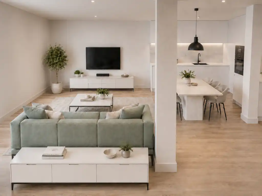 Sala de estar de Piso en venta en Zaragoza