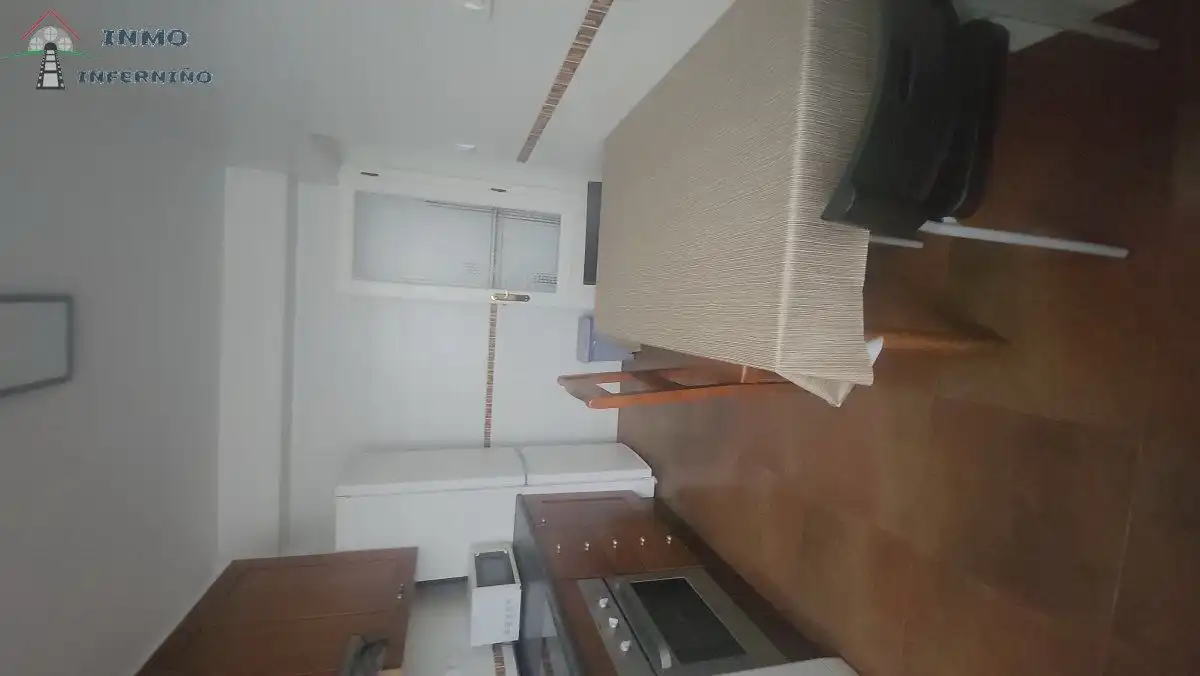 Kitchen of Flat for sale in Ferrol  with Heating, Storage room and Furnished