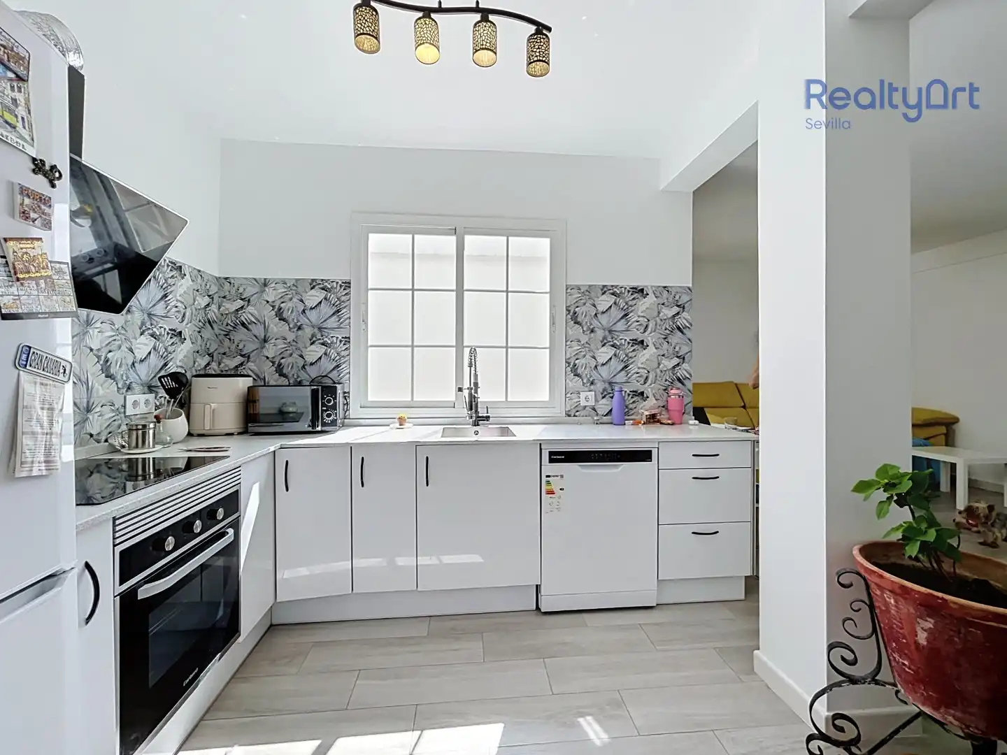 Cocina de Piso en venta en Sevilla con Aire acondicionado, Calefacción y Terraza
