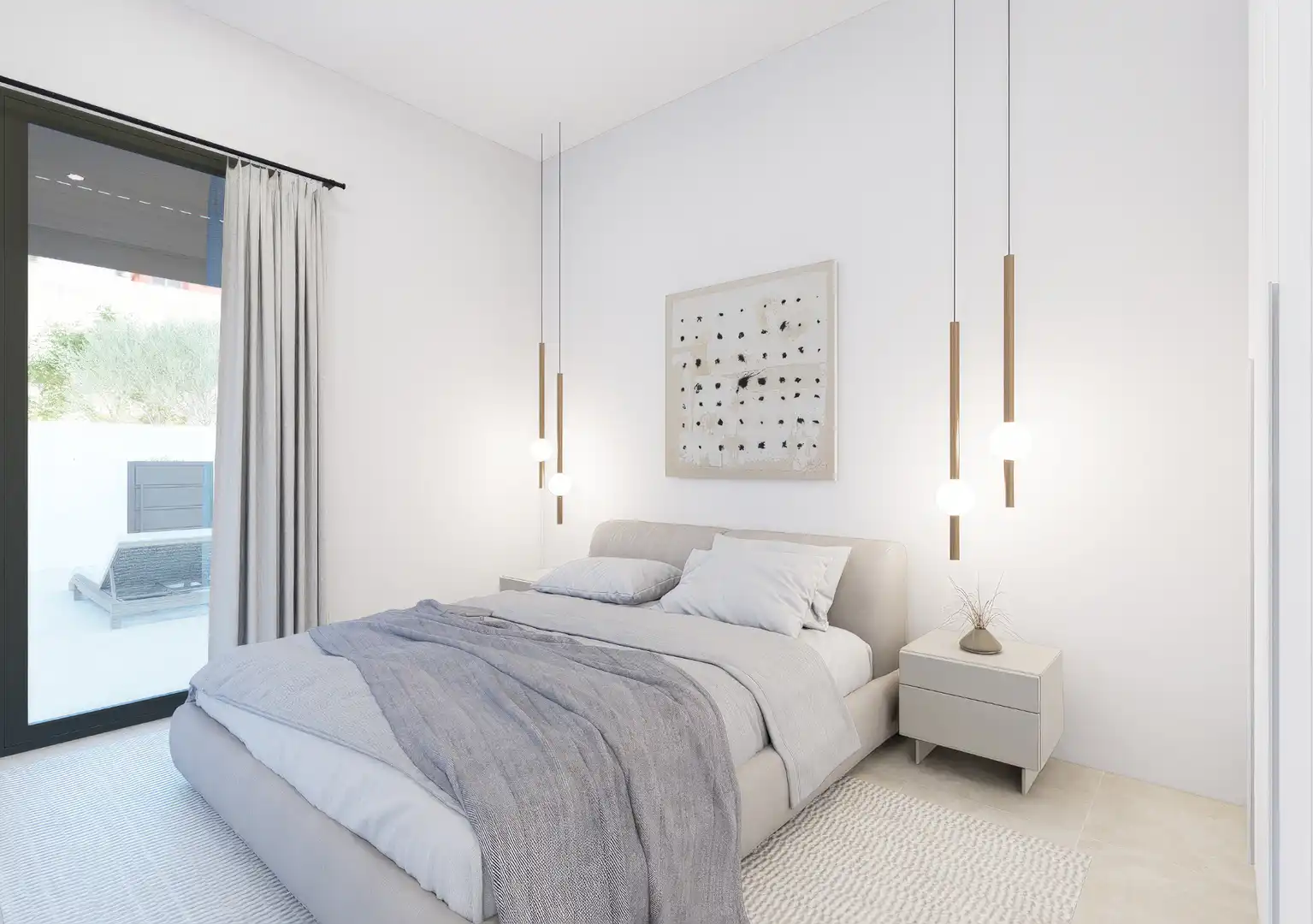 Bedroom of Ground floor for sale in Inca  with Air Conditioner, Heating and Terrace