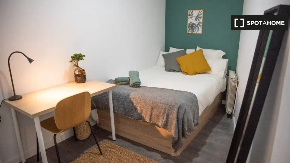 Habitación de Piso para compartir en Madrid con Aire acondicionado, Calefacción y Terraza