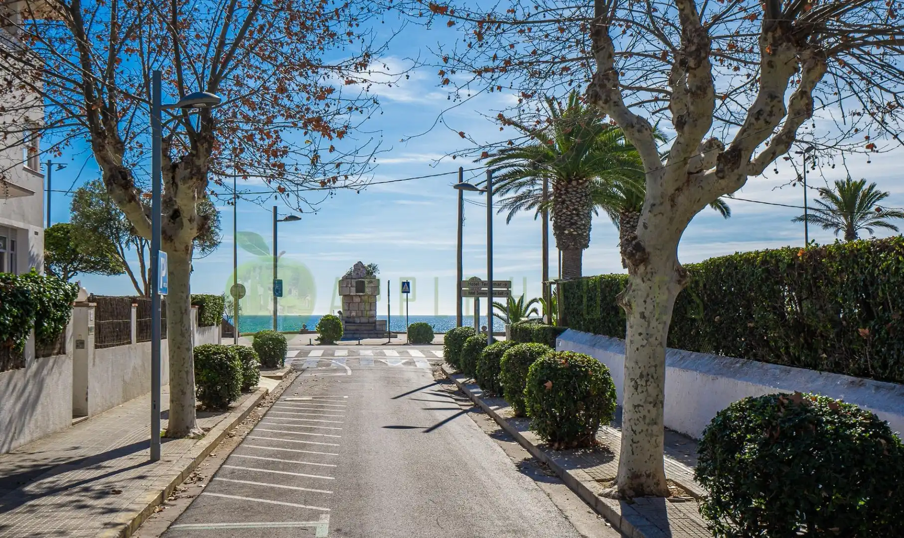 Exterior view of Attic for sale in Sitges  with Air Conditioner, Heating and Terrace