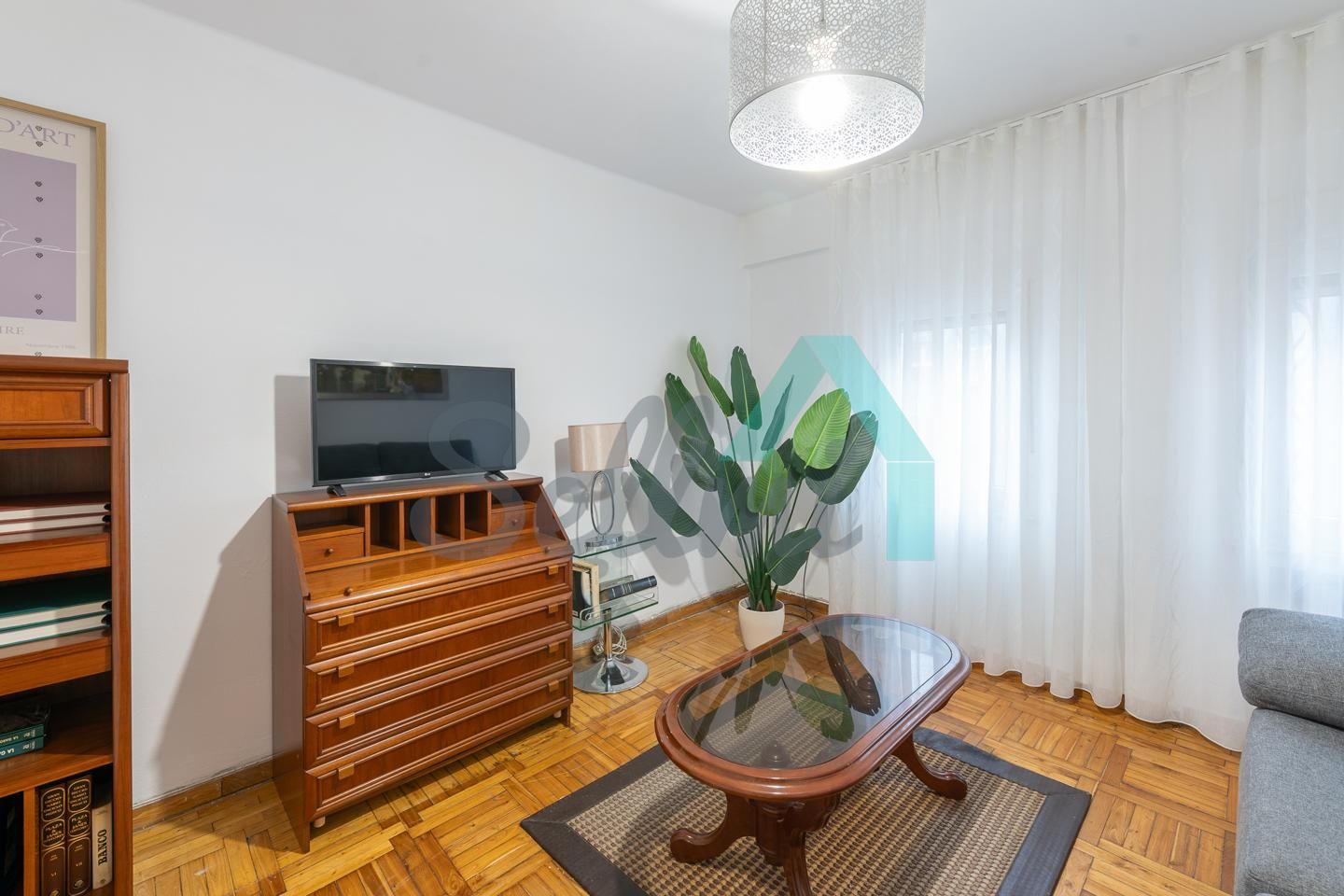 Bedroom of Flat to rent in Oviedo   with Heating, Parquet flooring and Furnished