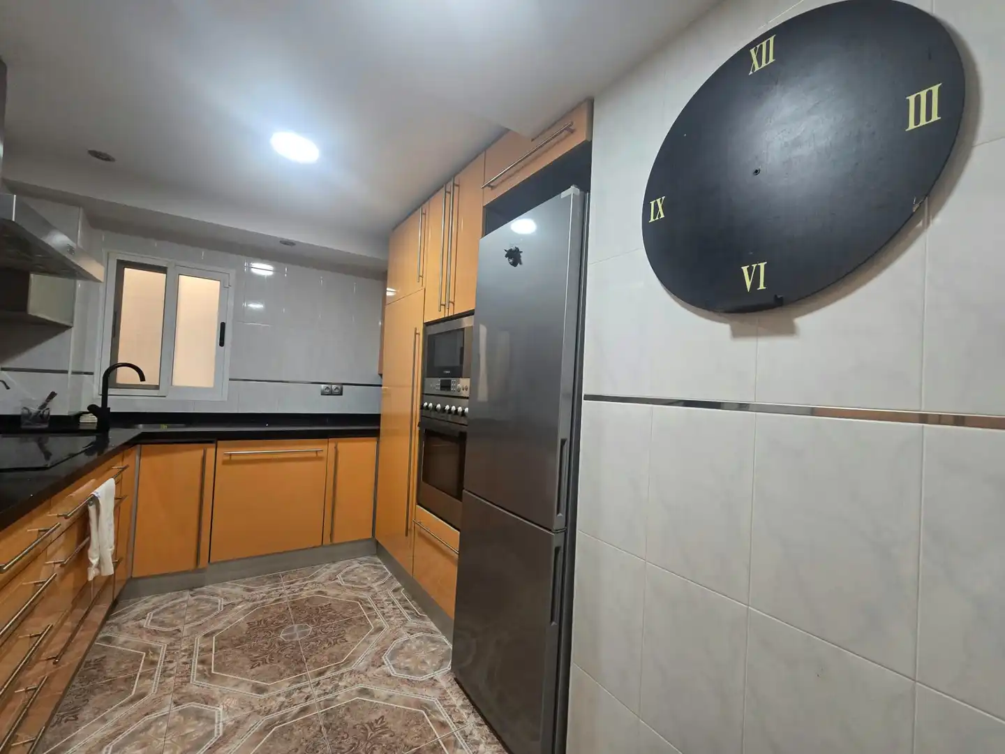 Küche von Wohnung zum Verkauf in Castellón de la Plana / Castelló de la Plana mit Klimaanlage, Möbliert und Balkon
