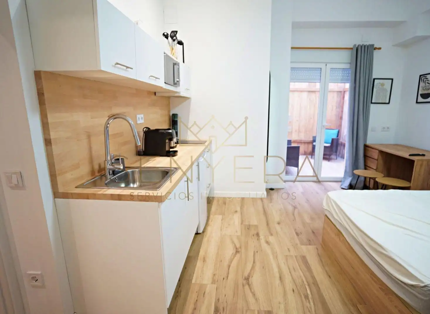 Cocina de Planta baja en venta en Valencia con Aire acondicionado y Terraza