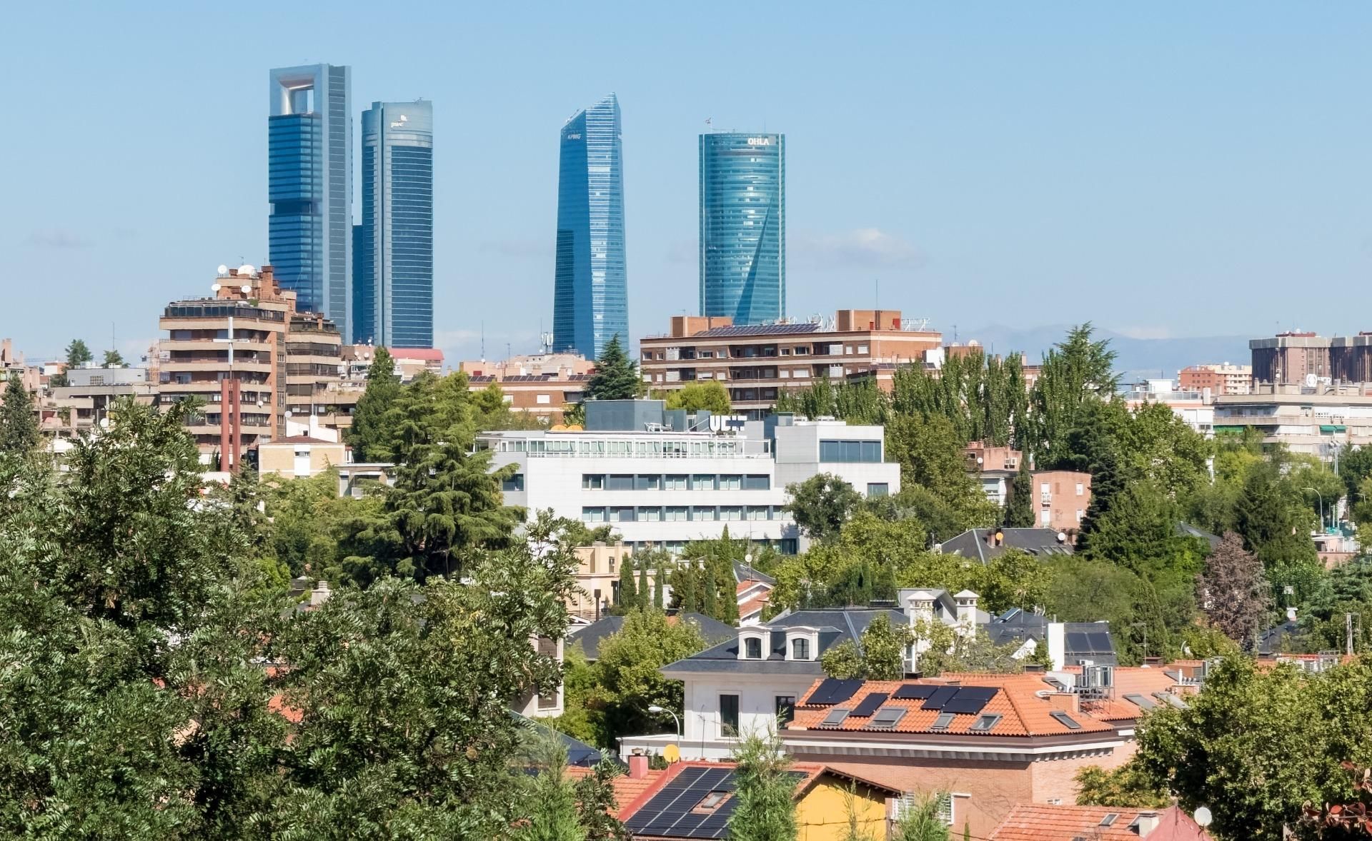 Vista exterior de Pis en venda en  Madrid Capital amb Aire condicionat, Calefacció i Traster