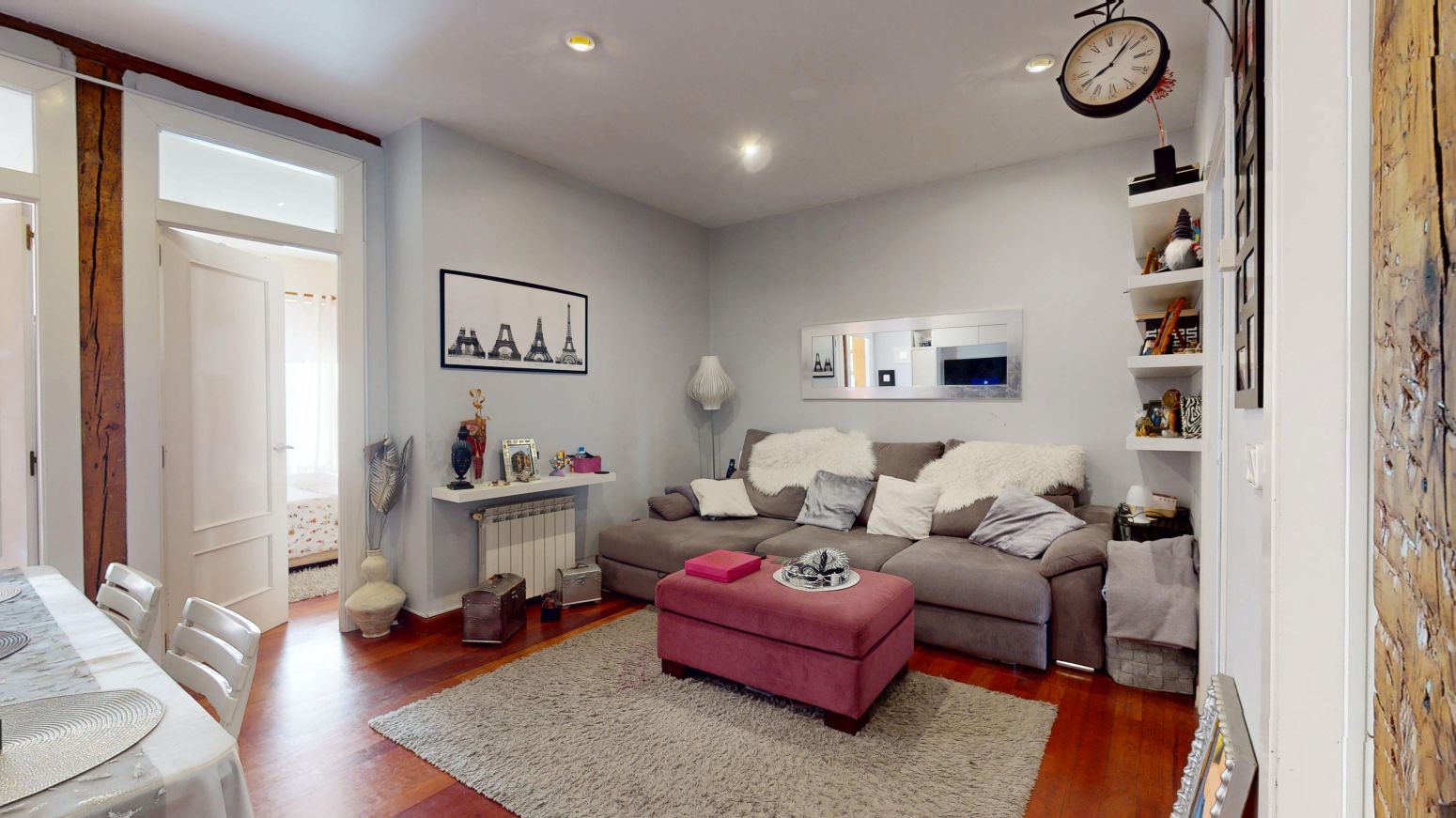 Living room of Flat for sale in Santander  with Heating, Terrace and Balcony