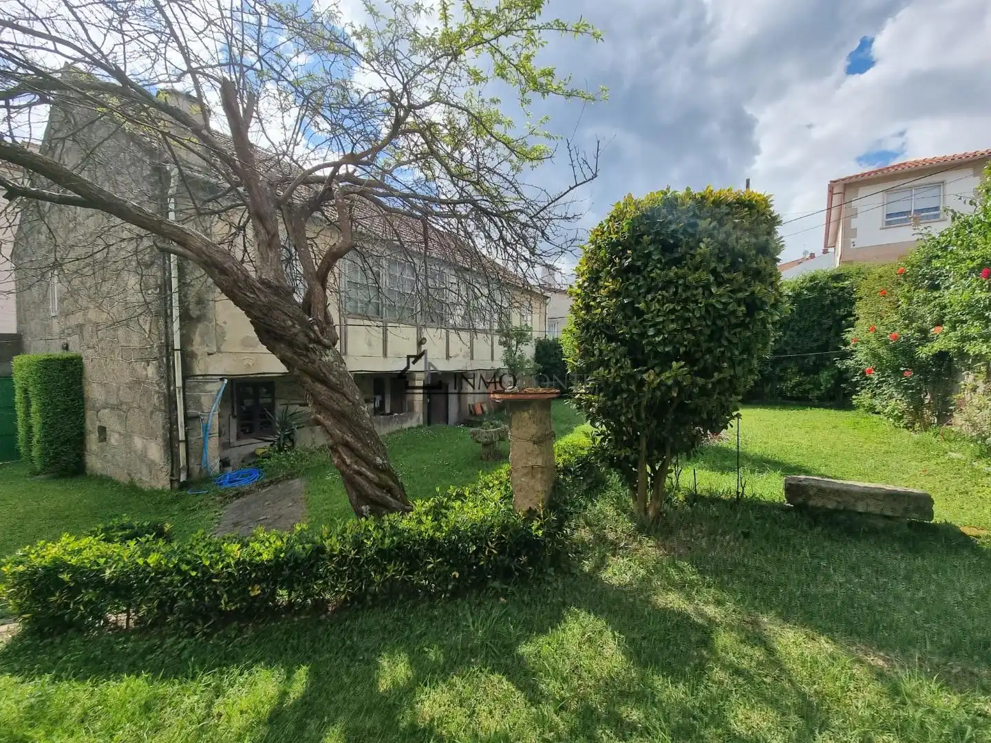 Jardí de Casa o xalet en venda en Poio amb Jardí privat, Traster i Balcó