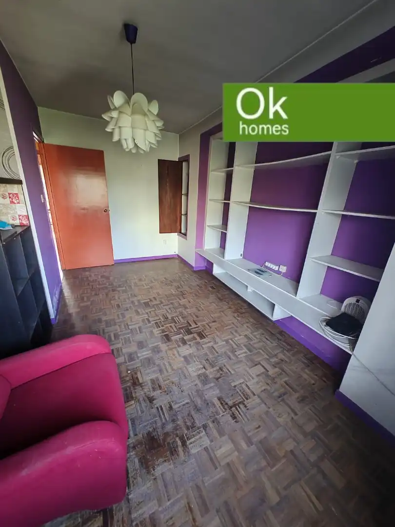 Sala de estar de Casa adosada en venta en A Coruña Capital  con Jardín privado