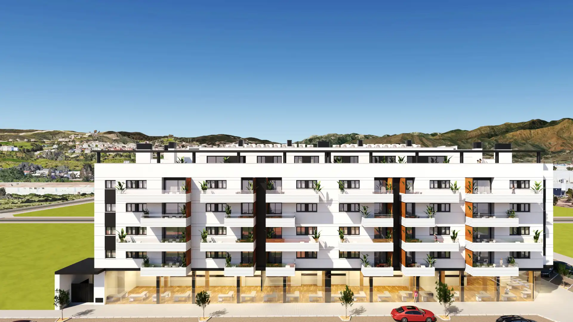 Piso de obra nueva con piscina en venta en Calle Almogía 61, imagen 7