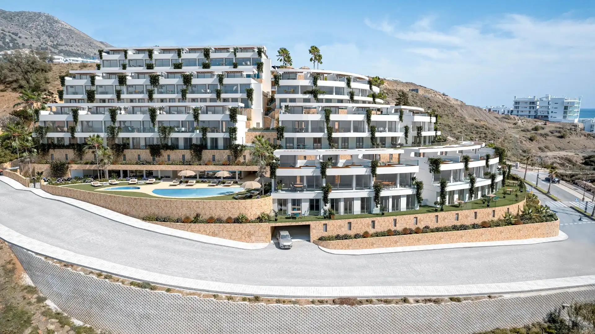 Adosado con piscina en venta en Las Gaviotas  - Carvajal