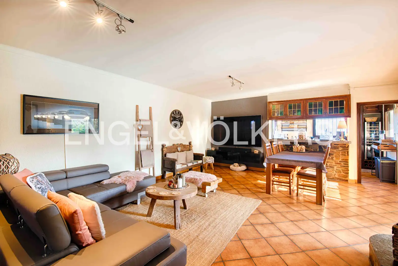 Sala d'estar de Casa o xalet en venda en Roses amb Calefacció, Jardí privat i Terrassa