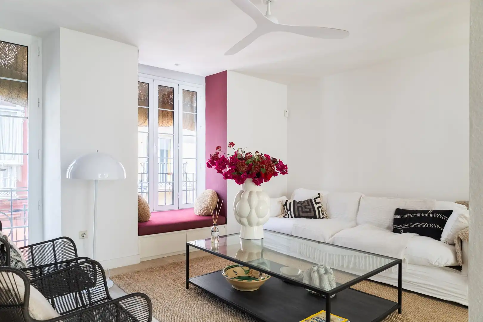 Sala de estar de Casa o chalet en venta en Málaga con Terraza y Balcón