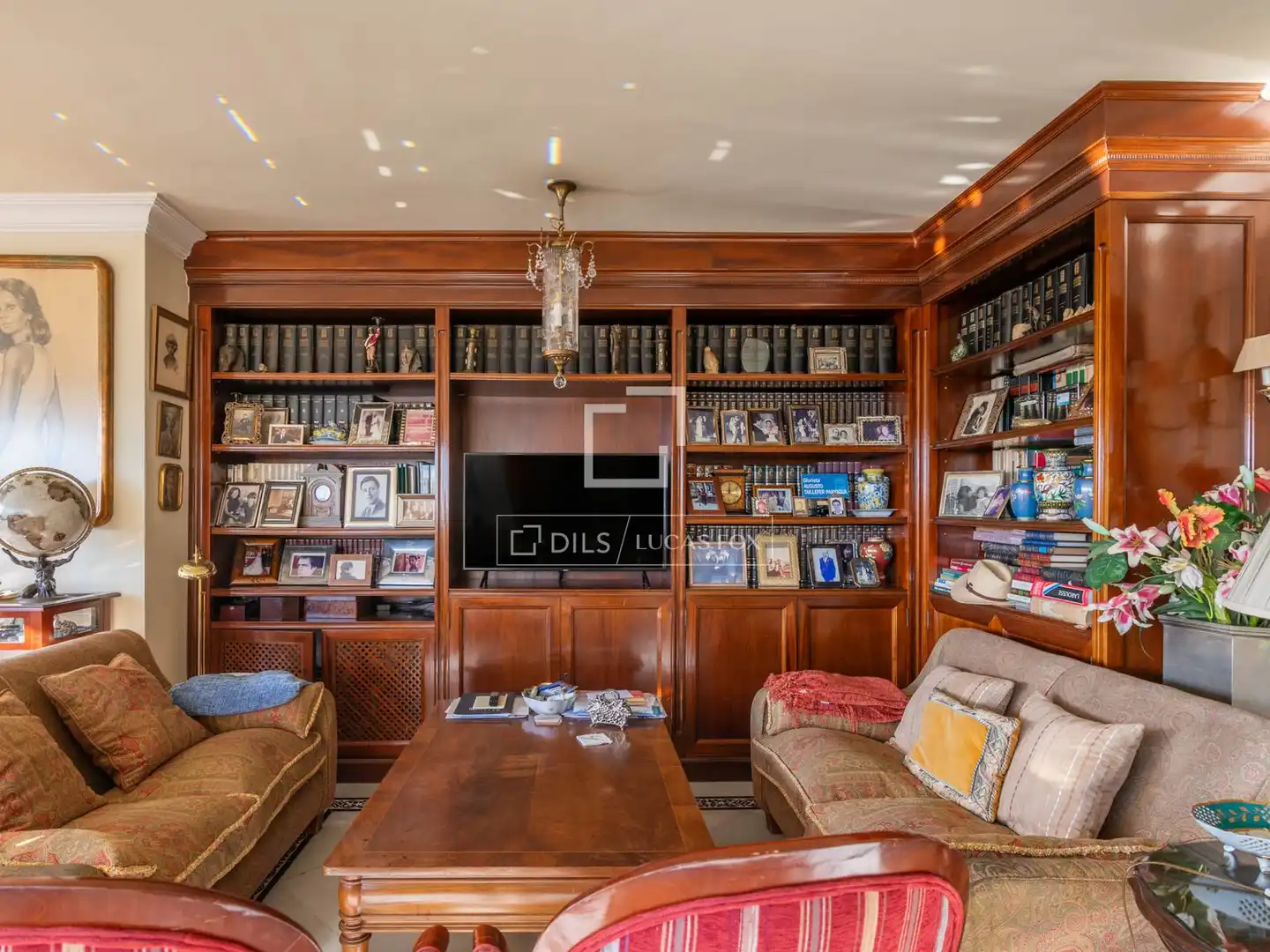 Sala de estar de Piso en venta en Málaga con Aire acondicionado, Parquet y Terraza