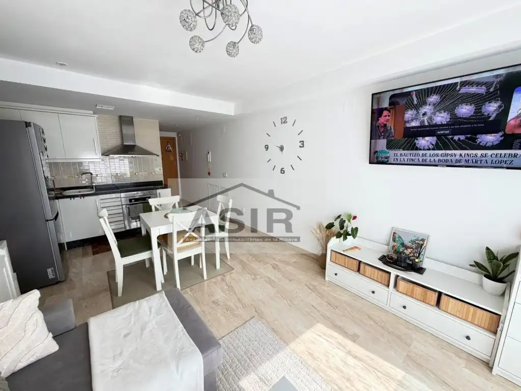 Sala d'estar de Estudi de lloguer en Alzira amb Aire condicionat