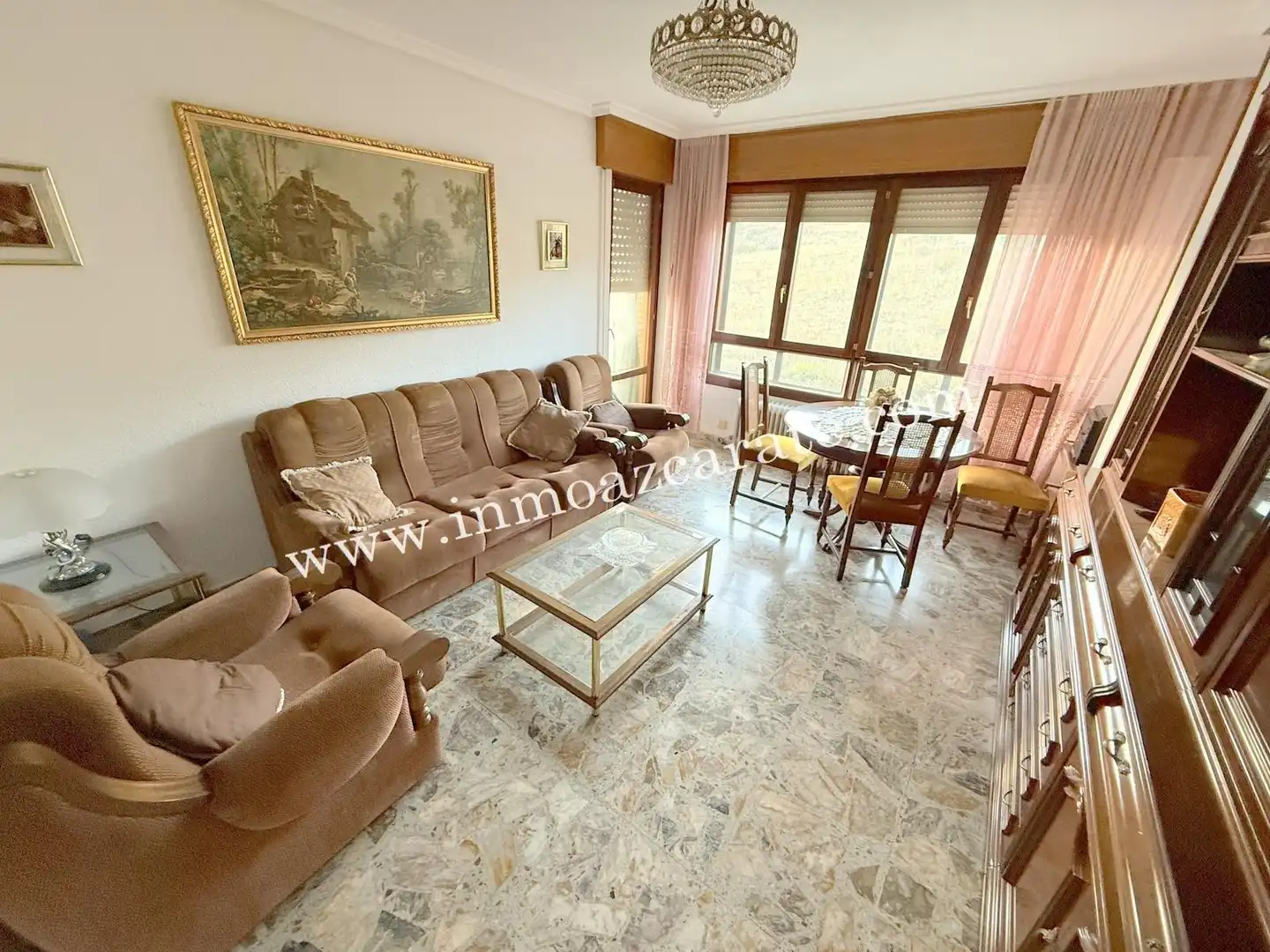 Sala de estar de Casa o chalet en venta en Morentin con Terraza, Trastero y Balcón