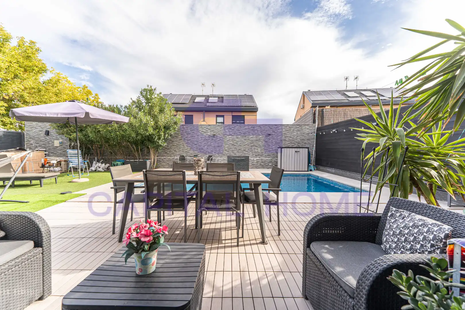 Casa aparellada amb terrassa en venda a Calle de Málaga, imagen 49