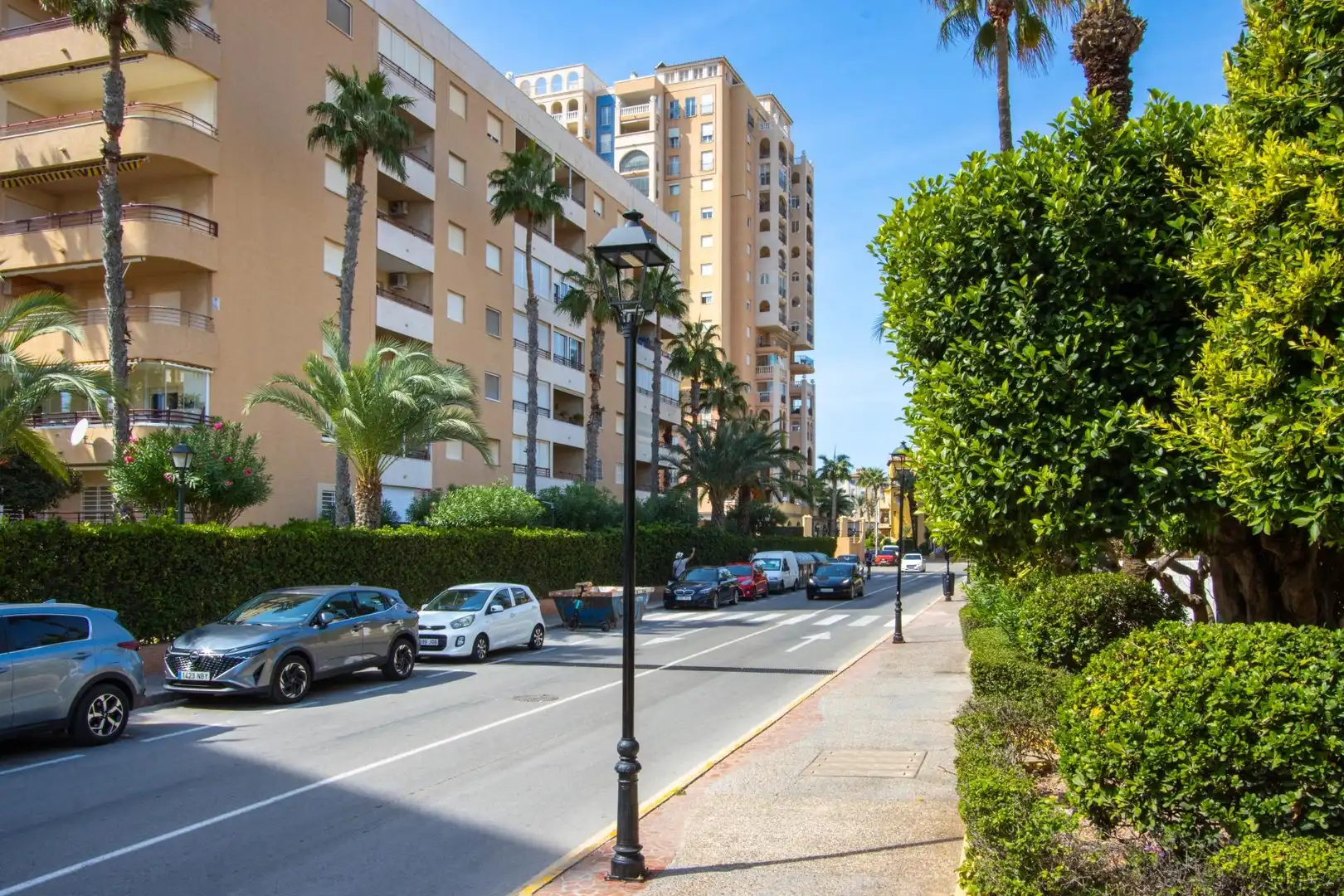 Vista exterior de Apartament en venda en Torrevieja amb Jardí privat, Terrassa i Balcó