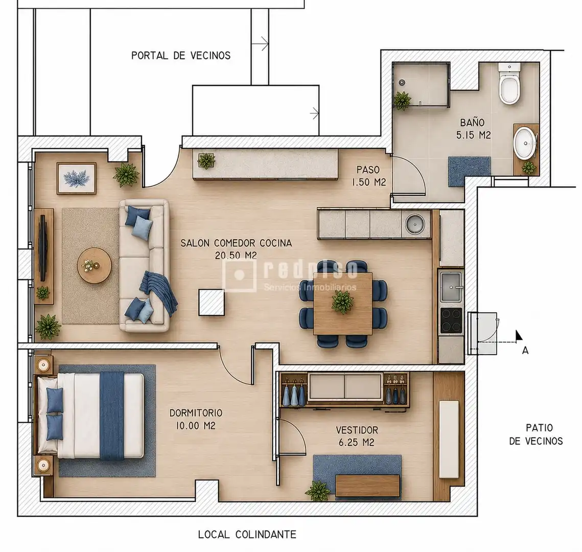 Piso en venta en Alcorcón con Aire acondicionado y Jardín privado