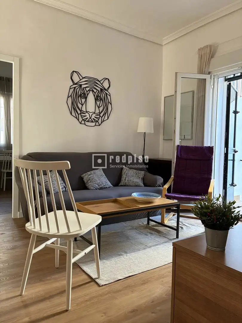 Sala d'estar de Pis de lloguer en Sevilla amb Calefacció, Parquet i Terrassa