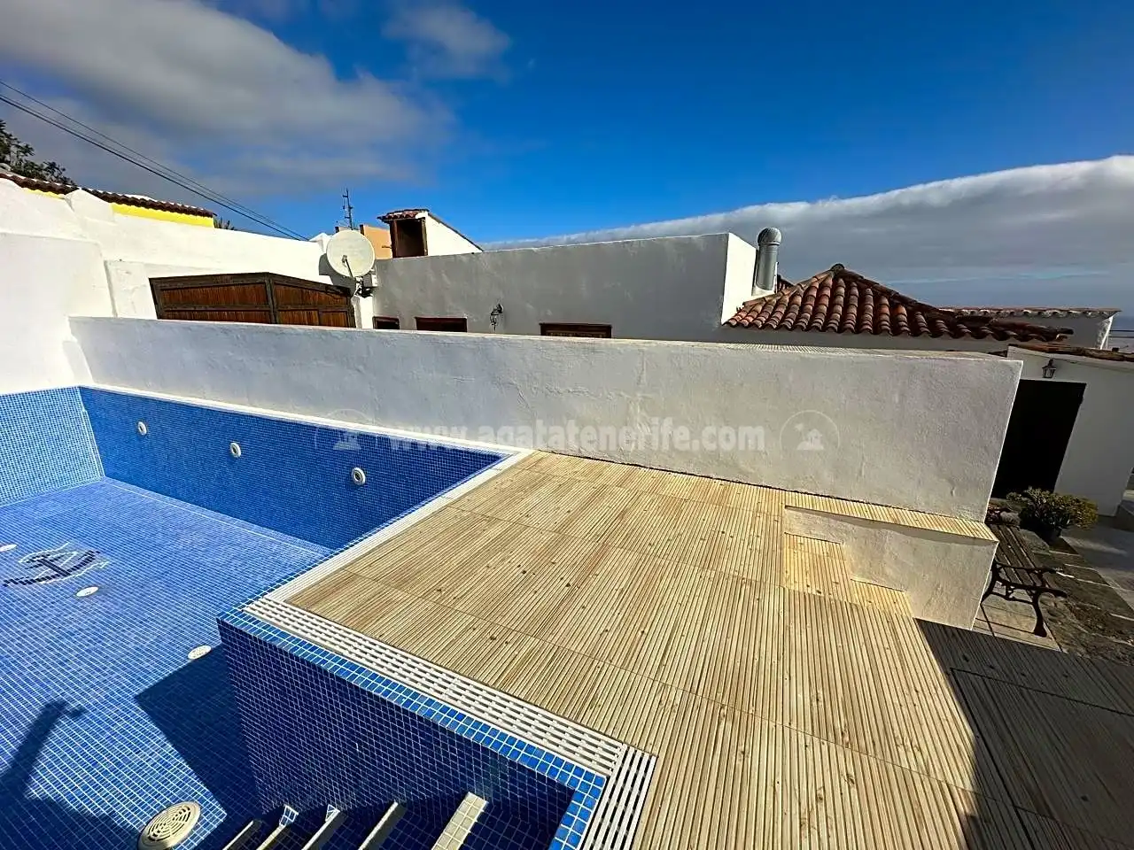 Piscina de Casa o xalet en venda en Icod de los Vinos amb Jardí privat, Terrassa i Piscina