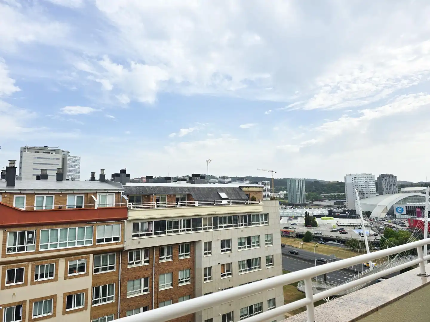 Vista exterior de Dúplex en venta en A Coruña Capital  con Calefacción, Parquet y Terraza