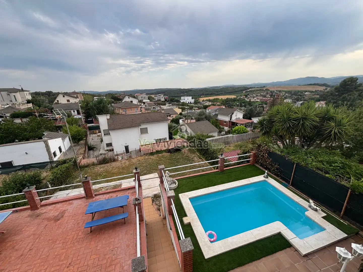 Piscina de Casa o xalet en venda en Piera amb Aire condicionat, Calefacció i Jardí privat