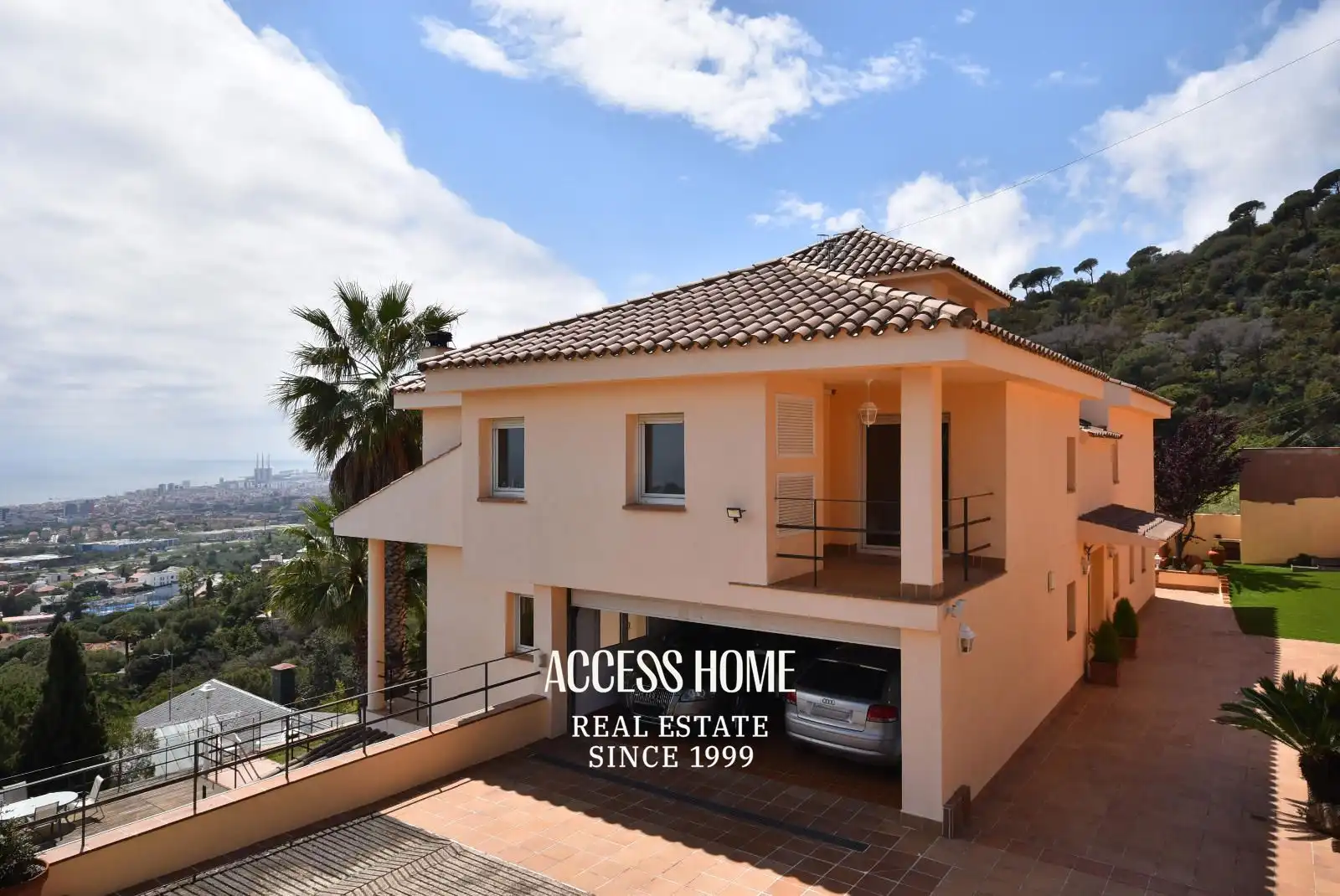 Vista exterior de Casa o chalet en venta en Badalona con Aire acondicionado, Calefacción y Terraza