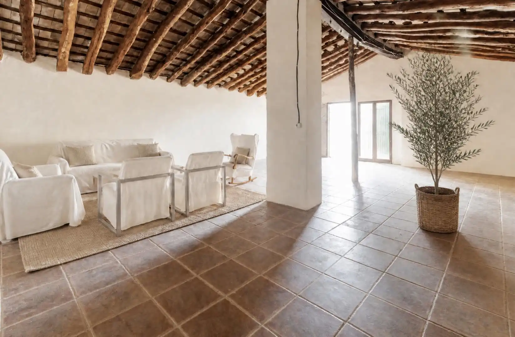 Sala de estar de Casa o chalet en venta en Bocairent con Calefacción, Jardín privado y Terraza