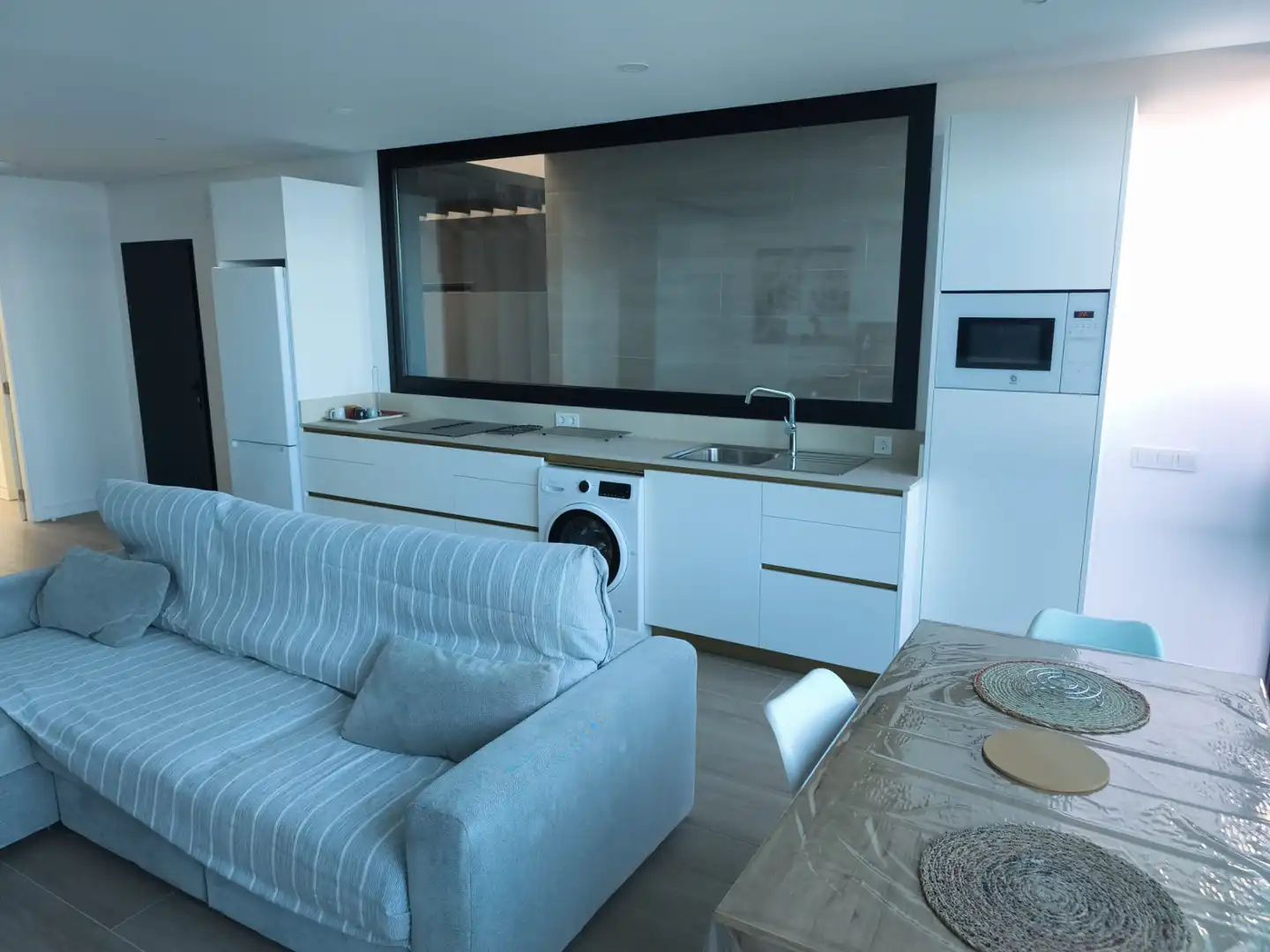Cocina de Apartamento de alquiler en Santa María de Guía de Gran Canaria con Terraza, Amueblado y Horno