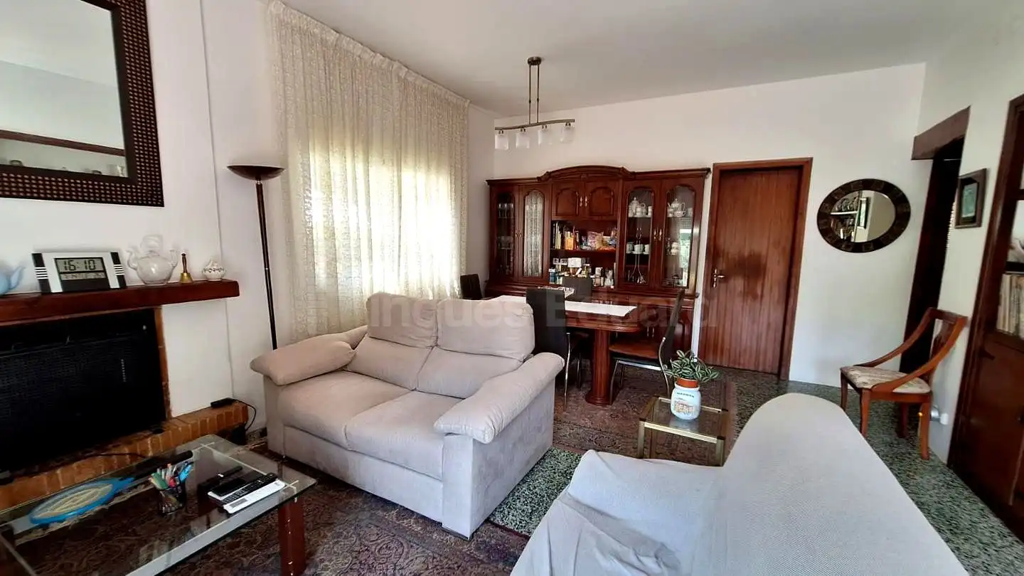 Sala de estar de Casa o chalet en venta en Argentona con Jardín privado y Terraza
