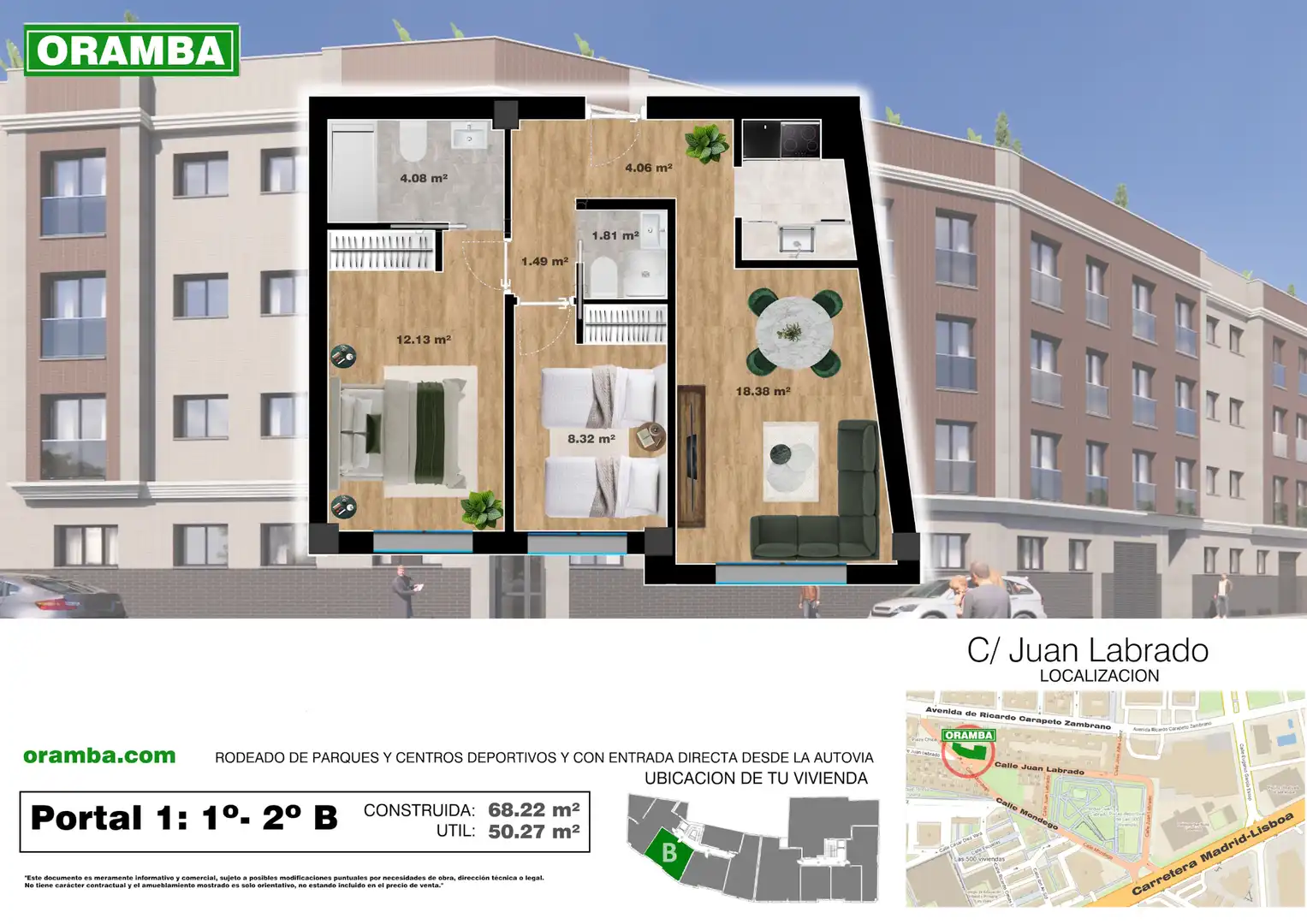 Wohnungen zum Verkauf in Calle Juan Labrado, 35, San Roque - Ronda Norte