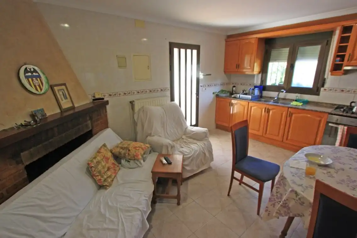 Living room of Houses for sale in Dénia  with Air Conditioner, Heating and Private garden