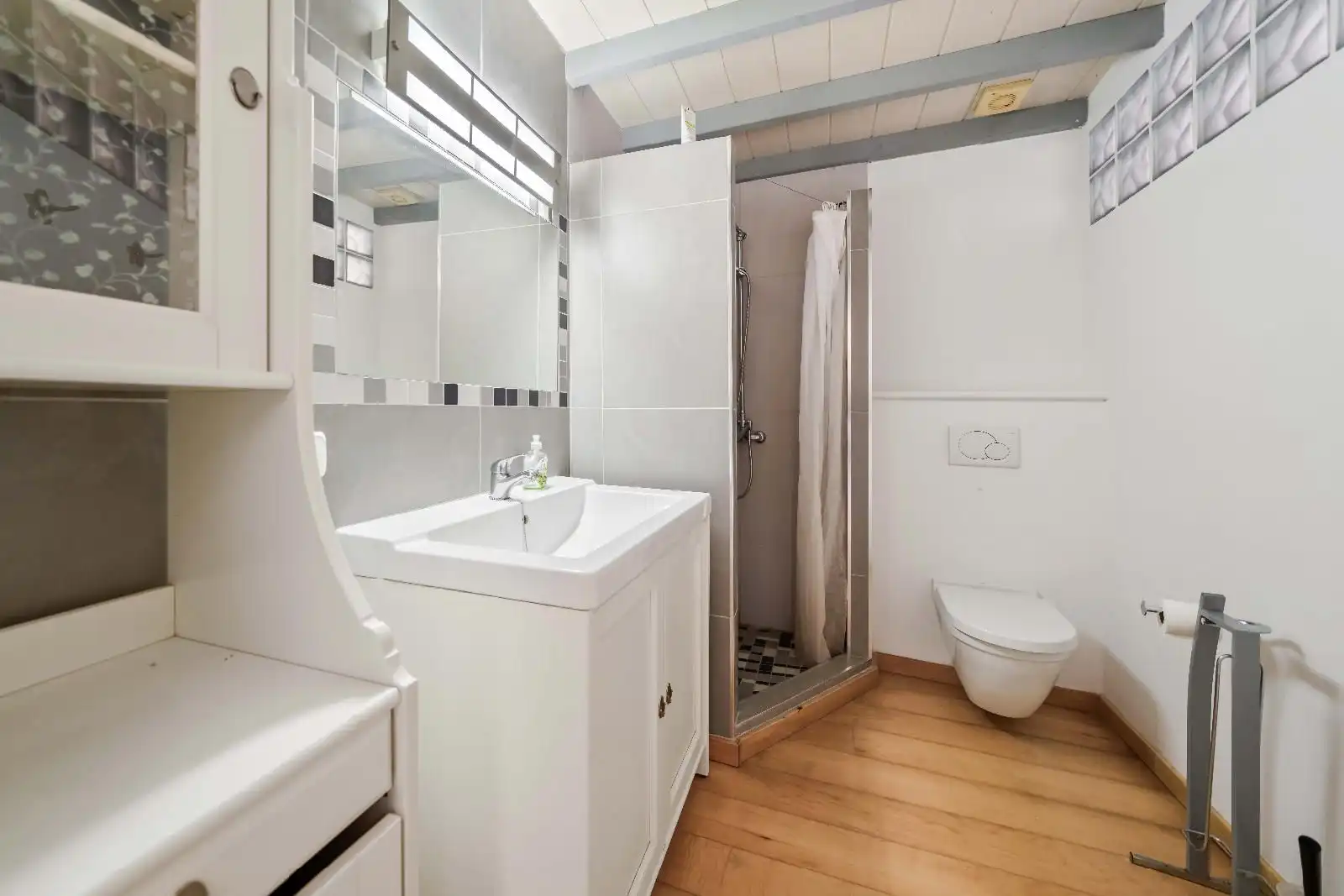 Bathroom of Detached homes for sale in Alcúdia  with Heating, Parquet flooring and Terrace