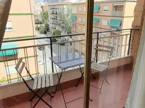 Balcony of Flat for rent in Chana