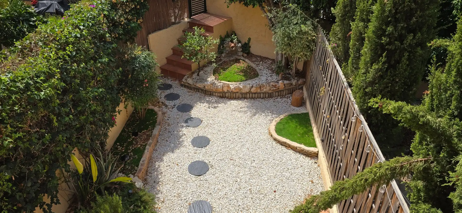 Terraza de Casa adosada en venta en L'Alfàs del Pi con Aire acondicionado, Jardín privado y Piscina