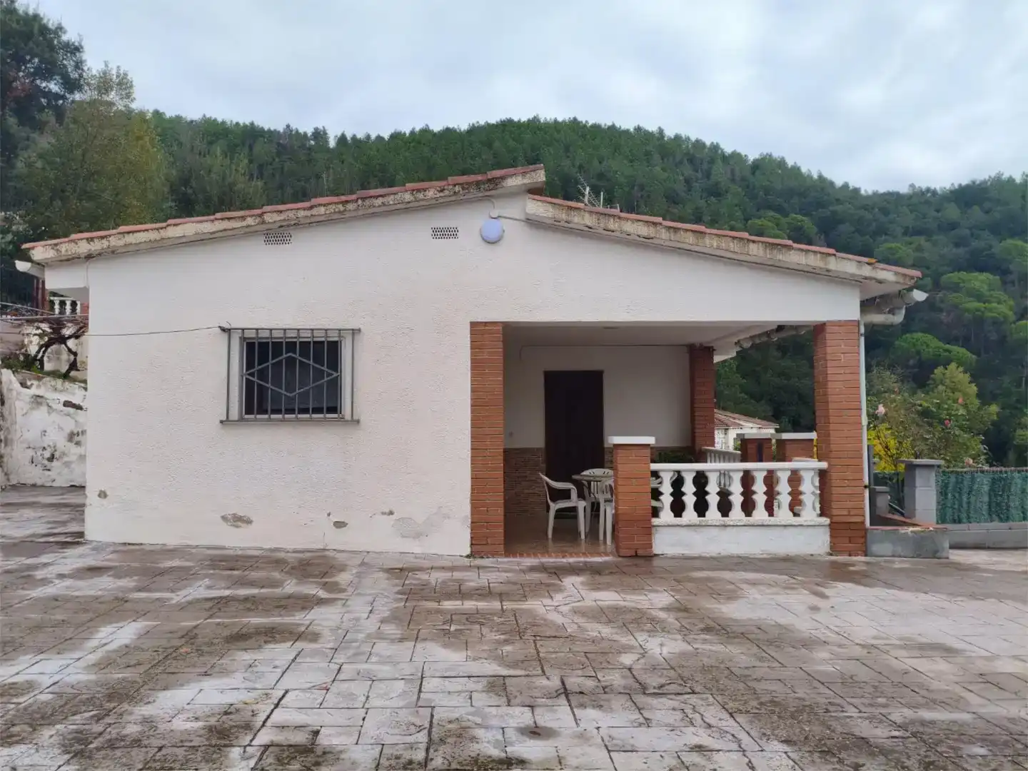 Vista exterior de Piso en venta en Massanes con Jardín privado, Trastero y Piscina