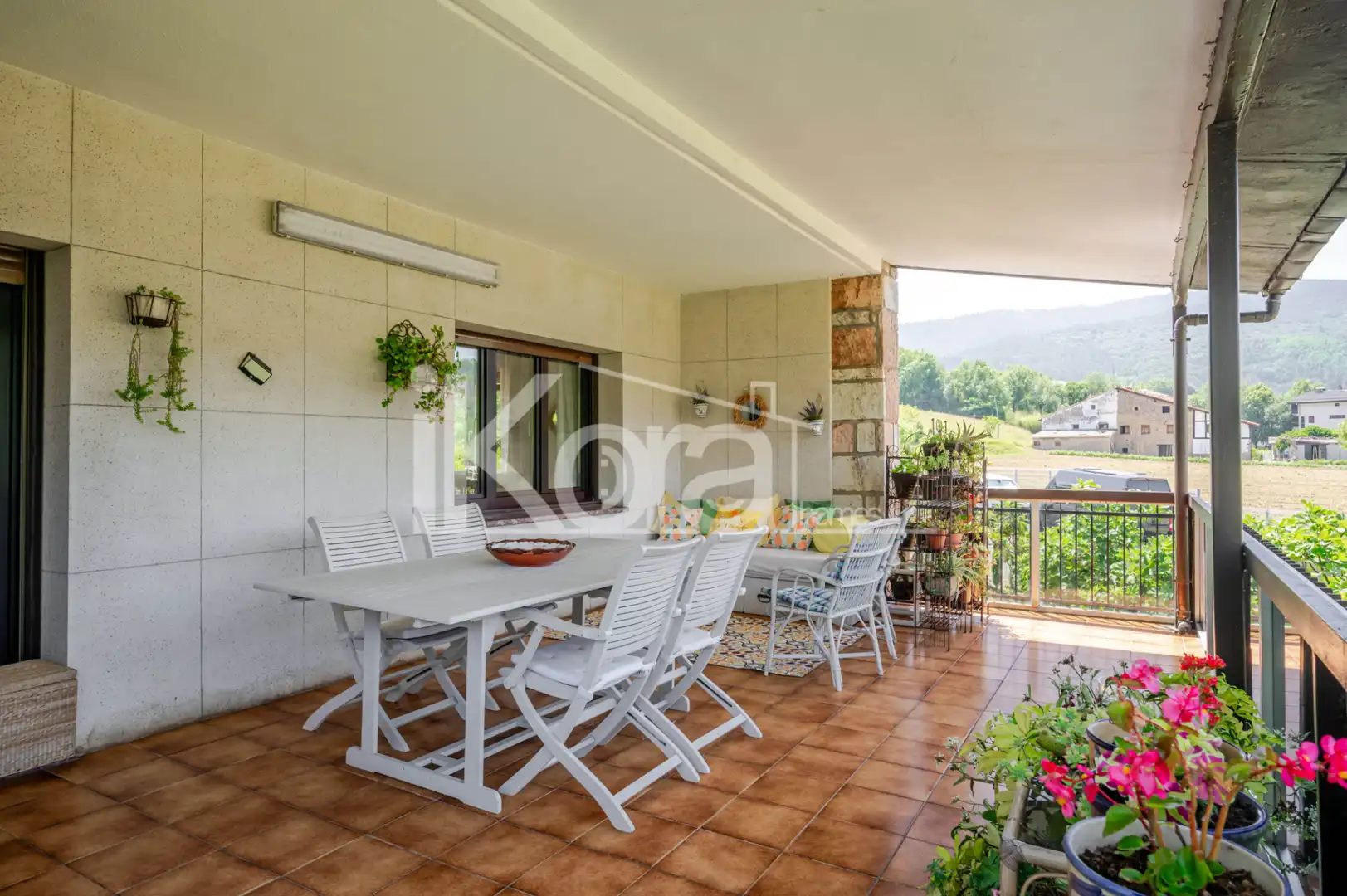 Terraza de Casa o chalet en venta en Usurbil con Jardín privado, Parquet y Terraza