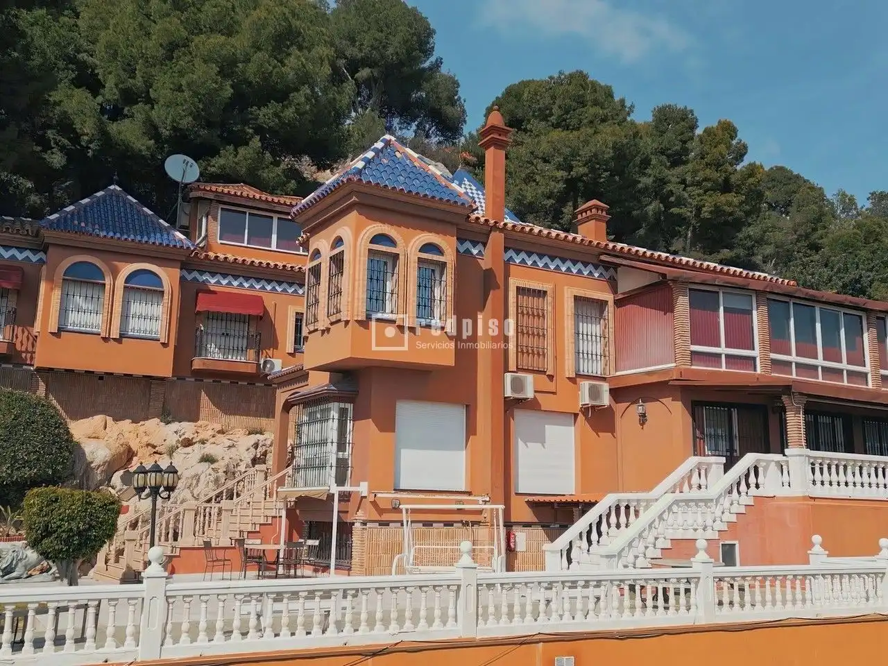 Exterior view of Houses for sale in Málaga  with Air Conditioner, Heating and Private garden