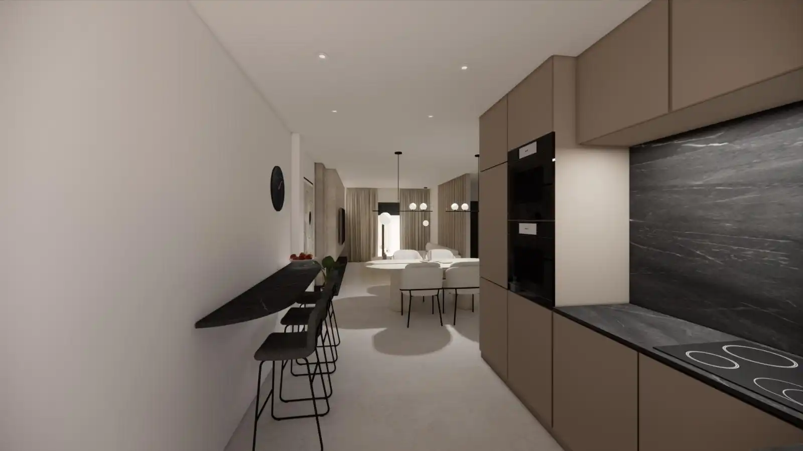 Cocina de Casa o chalet en venta en El Ejido