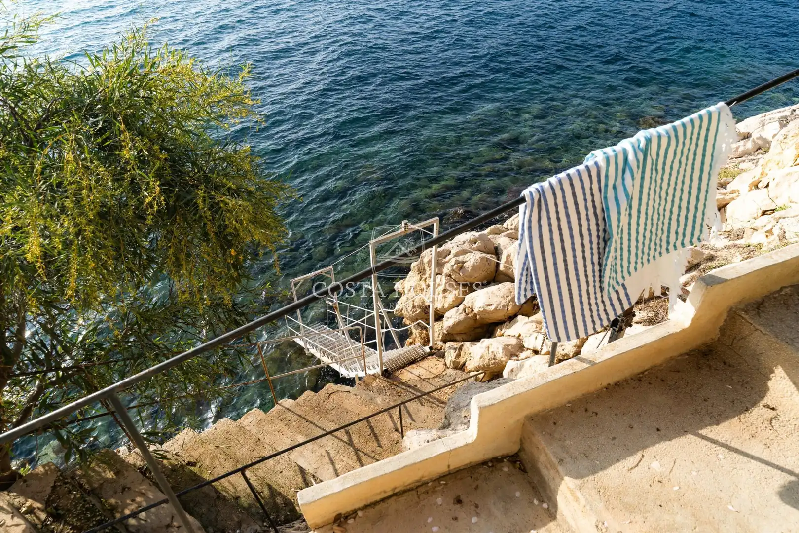 Balcony of Houses for sale in Moraira  with Air Conditioner, Private garden and Terrace