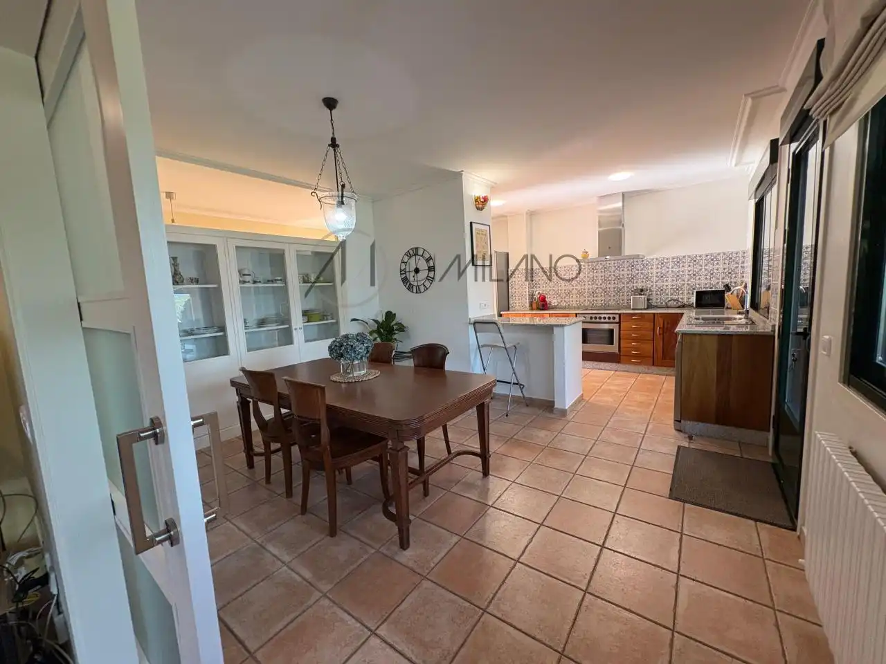 Cocina de Casa o chalet en venta en Poio con Calefacción, Jardín privado y Parquet
