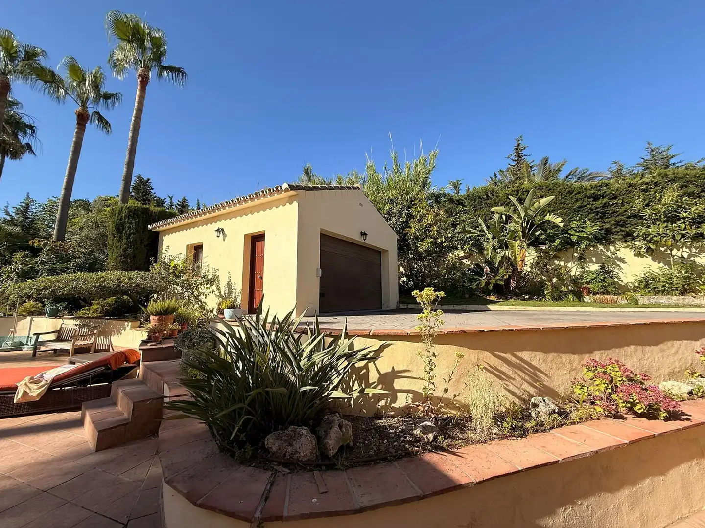 Jardí de Casa o xalet en venda en Estepona amb Aire condicionat, Jardí privat i Terrassa
