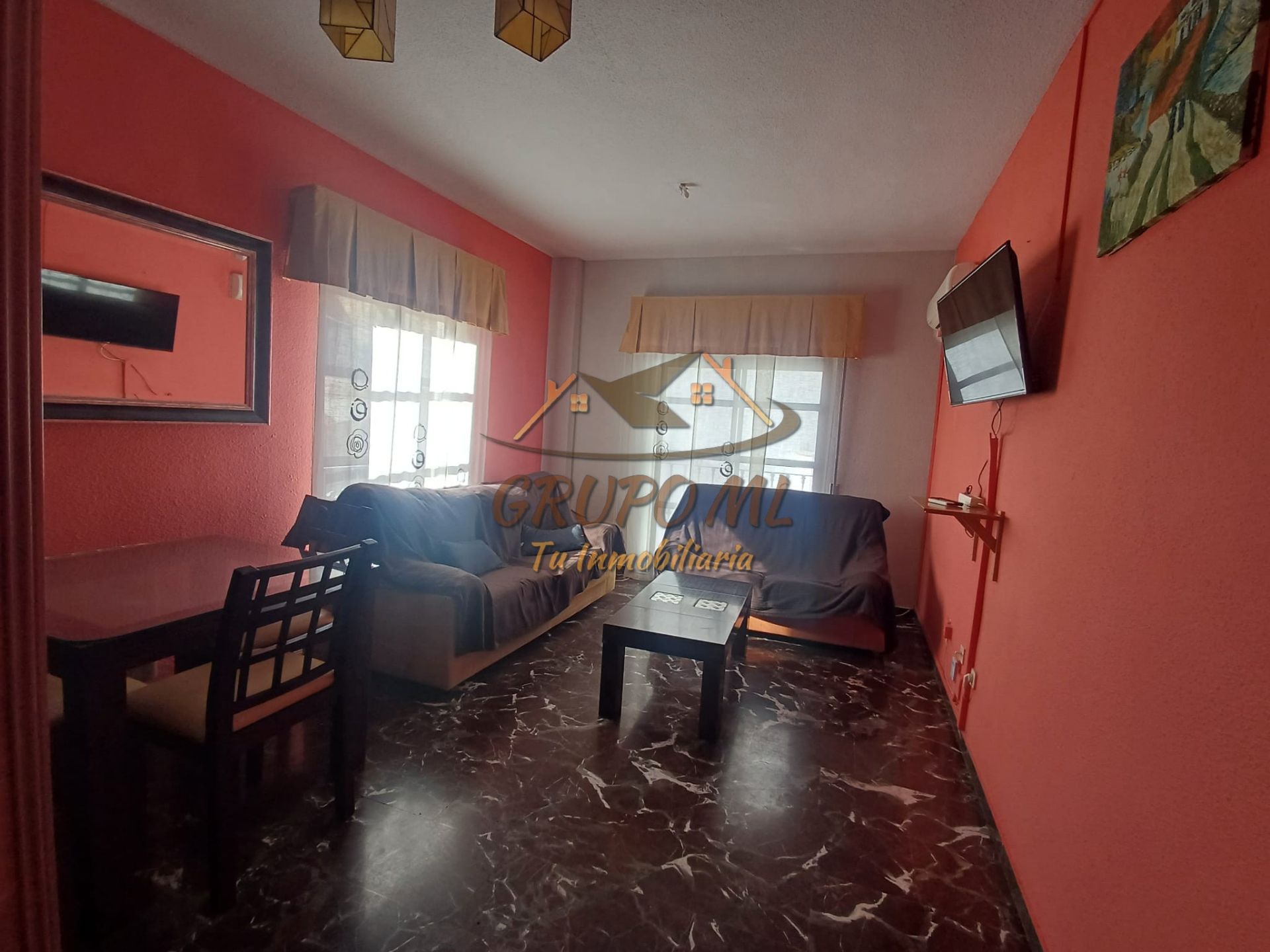 Living room of Flat for sale in  Jaén Capital  with Air Conditioner, Heating and Terrace