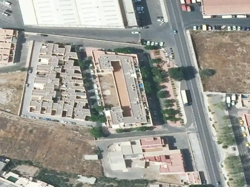 Vista exterior de Pis en venda en Huércal de Almería